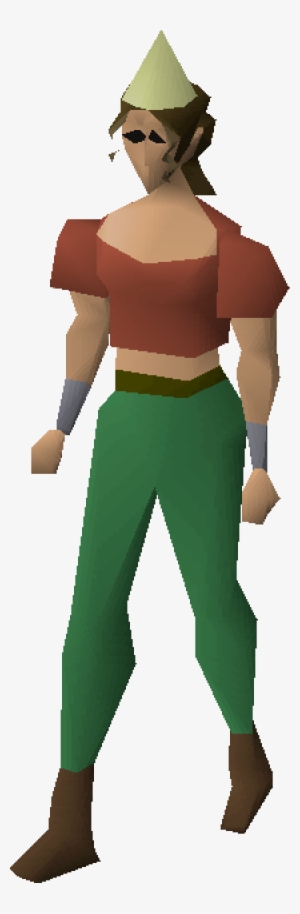 A Player Wearing A Gnome Child Hat - Farseer Helm Osrs