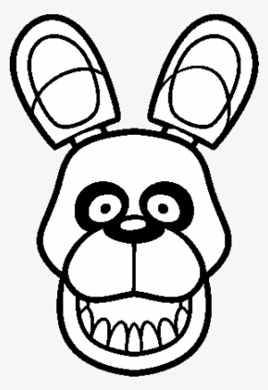 Golden Freddy From Five Nights At Freddy's Coloring - Imágenes De Five Nights At Freddy's Para Colorear