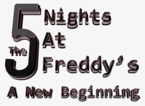 Five Nights At Freddys Logo Png - Five Nights At Freddy's 5 Logo