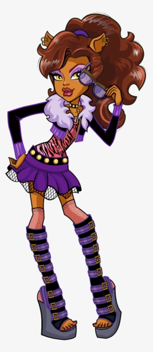 Clawdeen Wolf Monster High Characters Transparent Png 793x1797 Free Download On Nicepng - frankie monster high roblox