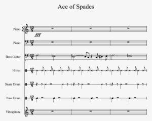 Ace Of Spades Sheet Music 1 Of 15 Pages - Diagram