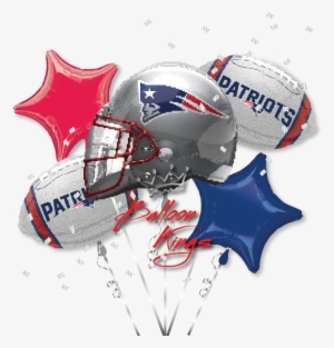 patriots helmet umbrella - anagram bouquet patriots foil balloons, multicolor