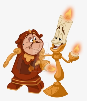 This Is A Cogsworth And Lumiere As Requested By Joanne - Lumiere And Cogsworth Beauty And The Beast