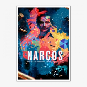 Narcos Pablo Escobar Poster - Narcos 2017 Square St-foil