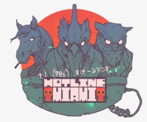 Hotline Miami Fanart - Hotline Miami Stickers Vinyl