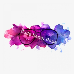 Jane Doran, Shawn Atkinson, Hannah Trotter - Dark Watercolour Purple Blue
