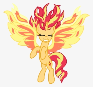 Osipush, Equestria Girls Ponified, Fiery Shimmer, Fiery - Mlp The Past Is Not Today Pony