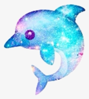 Kawaii Cute Dolphins Emoji Dolphin Galaxy Emojistickers - 🐳 Emoji