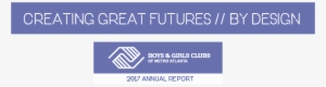 Annual Report - Boys & Girls Clubs Of Metro Atlanta Corporate Office