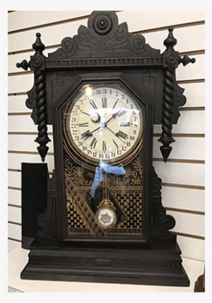 Waterbury Buffalo Calendar Clock - Antique
