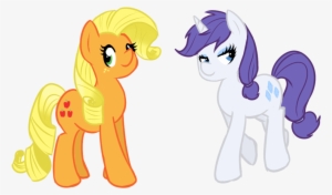 Mane Swapped And By Shadowkixx On Deviantart - Mlp Applejack And Rarity Kids