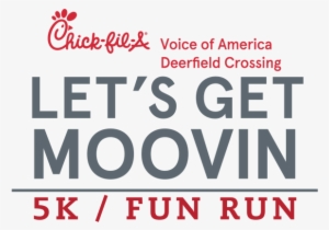 Chick Fil A Lets Get Moovin 5k - Incomm Chick Fil A Gift Card