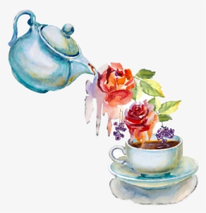 Tea Cup Teapot Illustration