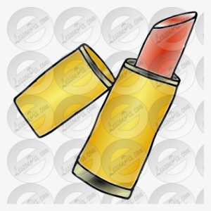 Lipstick Clipart Yellow - Clip Art