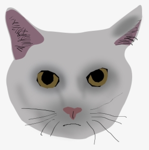 Cat Head Image Transparent Download - Clip Art