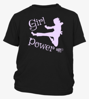 Girl Power Karate Youth T-shirt - Nevertheless She Persisted Shirt
