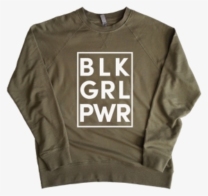 Black Girl Power French Terry - Long-sleeved T-shirt