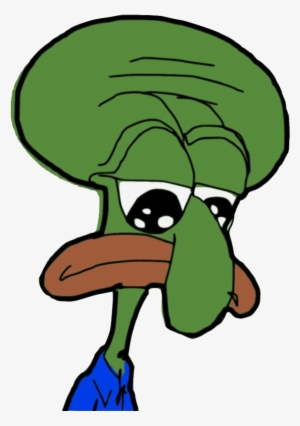 11951069 - Squidward Pepe The Frog Transparent PNG - 800x800 - Free ...