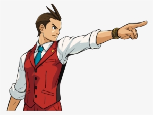 Ace Attorney Clipart Objection - Ace Attorney Apollo Justice Sprites