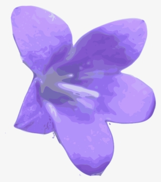 Flower Flowers Purple Plant Larkspur Tattoo - Larkspur Flower Png