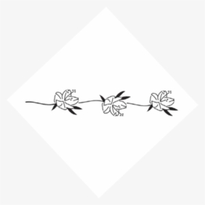 Palm De Rosa - Transparent Collar Bone Tattoo