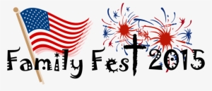 Family Fest To Be Hosted By Eum Church - American Flag Clip Art