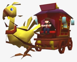 Meteor Clipart Ffvii - Final Fantasy Chocobo Cart