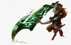 League Of Legends Classic Riven Render By Popokupingupop90-da3njps - League Of Legends Riven Render