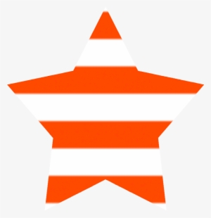 Orange Star Clipart - Sign