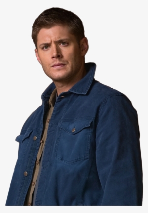 Castiel Transparent - Dean Winchester Blue Shirt