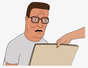 Distraught Hank By Glitchmaster - Hank Hill