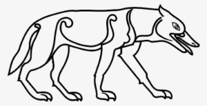 Wolf - Pictish Wolf Symbol
