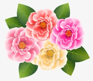 Pink Rose Clipart Japanese Rose - Transparent Png Roses Png Pink