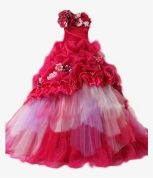Pink Dress Png - Party Dress Transparent Clipart