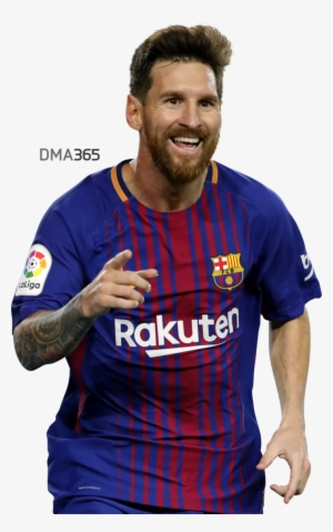 Lionel Messi Png - Barcelona 3rd Jersey 17/18