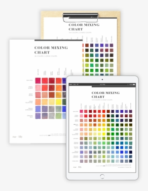 Color Chart Mockup - Color