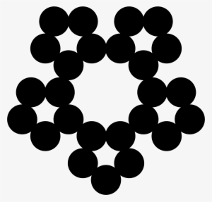 This Free Icons Png Design Of Circles Pentagon Snowflake