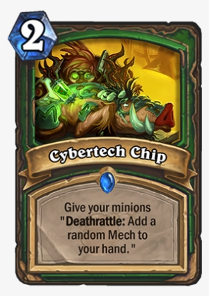 Cybertech Chip Card - Journey To Un Goro Card