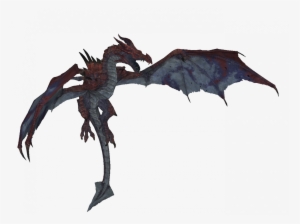 Skyrim Dragon Png Banner Library Download - Odahviing Transparent