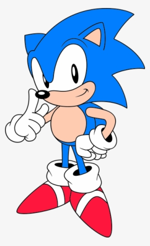 Classic Sonic Nose-73px - Classic Sonic Artwork