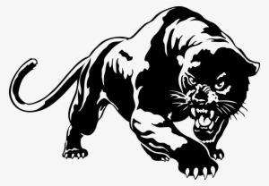 Black Panther Clipart Transparent Pencil And In Color - Transparent Background Panther