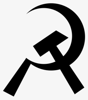 Open - Communist Symbol Black And White