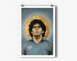 By David Diehl - Portrait Maradona Naples