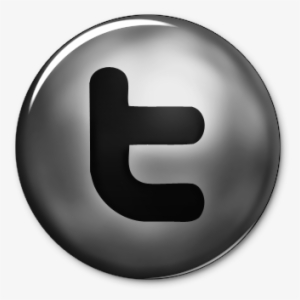 102428 ultra glossy silver button icon social media - emblem
