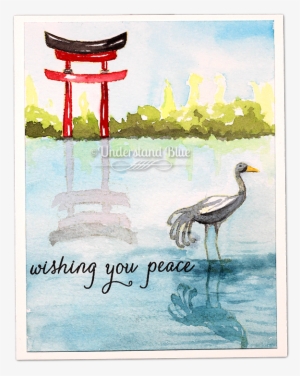 Wishing You Peace By Understand Blue - Torii