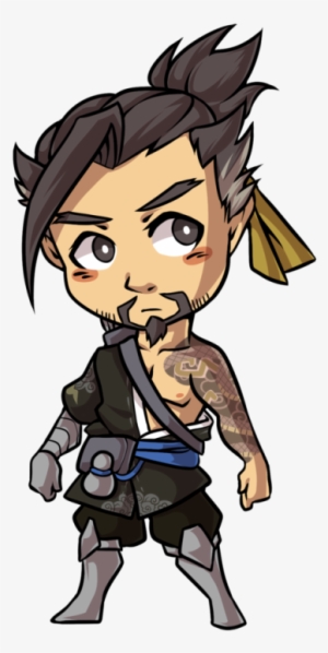 Banner Transparent Overwatch Mei Transprent Png Free - Hanzo Chibi Drawing