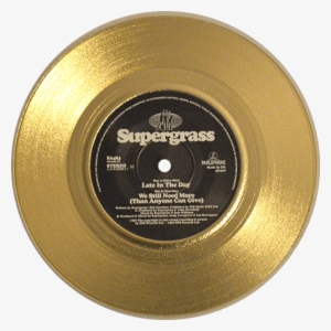 Supergrass Gold Vinyl - Gold Records Png