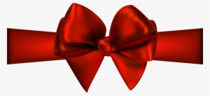 Red Ribbon With Bow Png Clip Art - Navy Blue Ribbon Png