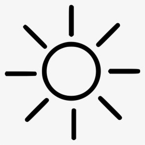 Light Sun Shine Brightness Settings Comments - Brightness Icon