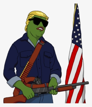 Don't Take Your Foot Off The Gas - Pepe Trump They Live